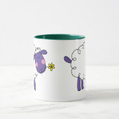 Wollige Schafe Tasse (Zentrum)