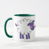 Wollige Schafe Tasse (Links)
