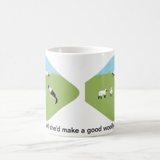 Wolliger Pullover Kaffeetasse (Mittel)