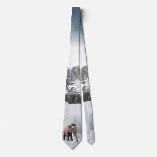 Wolliges Mammut Krawatte (Vorderseite)