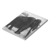 Wolliges Mammut-Mod-Schicksal Notizblock (Rotiert)