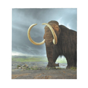 Wolliges Mammut-Mod-Schicksal Notizblock