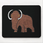 Wolliges Mammut Mousepad (Vorne)