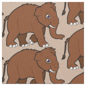 Wolliges Mammut Stoff (Nahaufnahme)