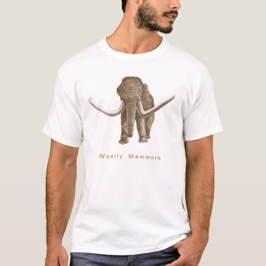 wolliges Mammut T-Shirt (Vorderseite)