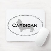 Wolljacken-Oval Mousepad (Mit Mouse)