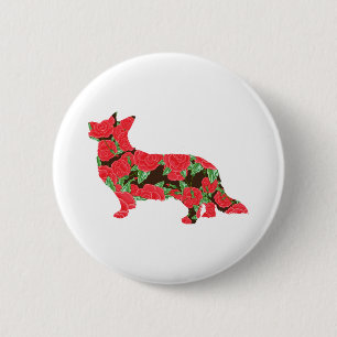Wolljacken-WaliserCorgi Button