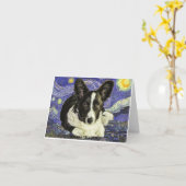 Wolljacken-WaliserCorgi Notecards Karte (Gelbe Blume)