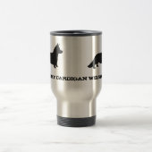 Wolljacken-WaliserCorgi Reisebecher (Mittel)