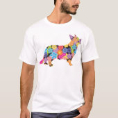 Wolljacken-WaliserCorgi T-Shirt (Vorderseite)