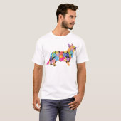 Wolljacken-WaliserCorgi T-Shirt (Vorne ganz)