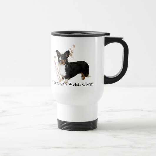 Wolljacken-Walisercorgi-Tasse Reisebecher (Rechts)