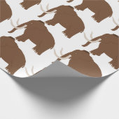 Wollmammut Geschenkpapier (Ecke)