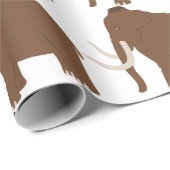 Wollmammut Geschenkpapier (Rolleneckpunkt)
