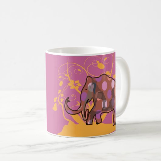 Wollmammut Kaffeetasse (VorderseiteRechts)