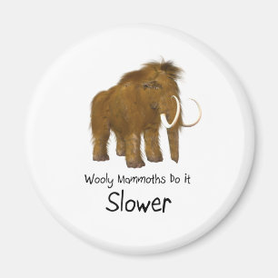 Wollmammut macht es langsamer magnet