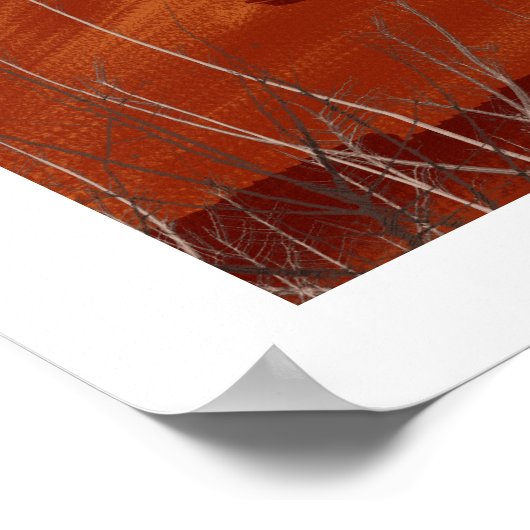 Wollmammut Poster/Print Poster (Ecke)