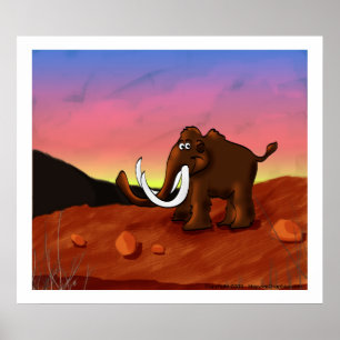 Wollmammut Poster/Print Poster