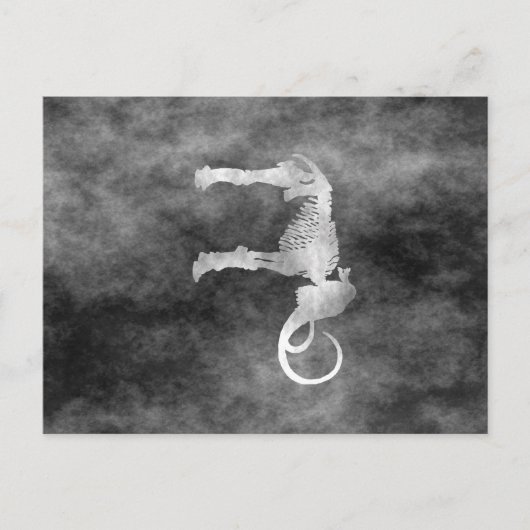 Wollmammut Postkarte (Vorderseite)