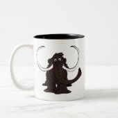 Wollmammut-Tasse Zweifarbige Tasse (Links)