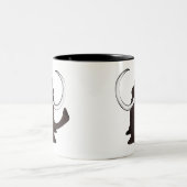 Wollmammut-Tasse Zweifarbige Tasse (Mittel)