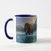 Wollmammut und Rocky Mountains Tasse (Links)