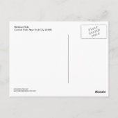 Wollman Ice Rink Central Park NYC New York Postkarte (Rückseite)