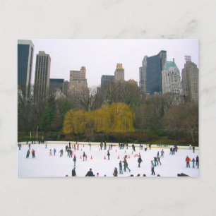 Wollman Ice Rink Central Park NYC New York Postkarte