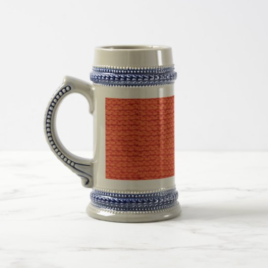 Wollmuster Bierglas (Links)