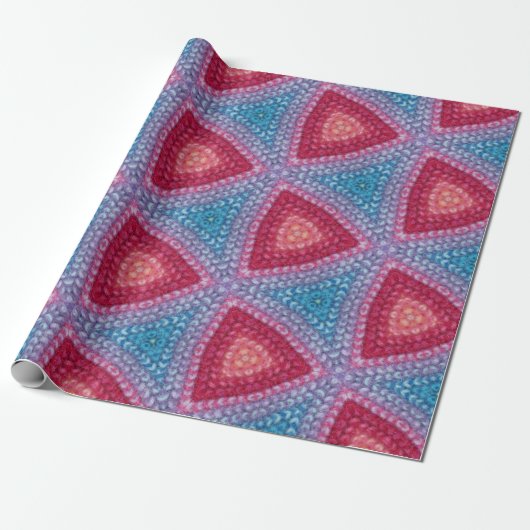 Wollmuster Geschenkpapier (Ungerollt)