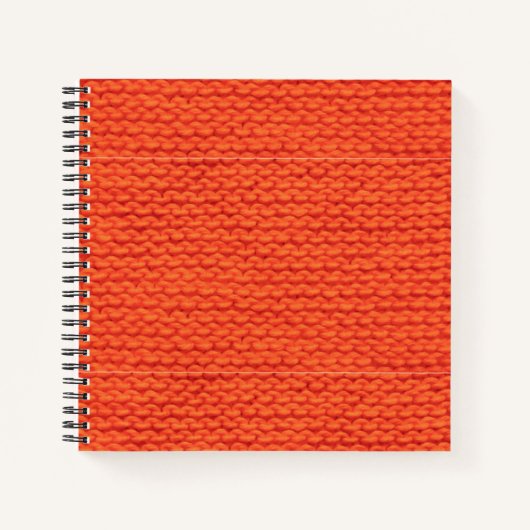 Wollmuster Notizblock (Vorderseite)