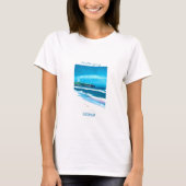 Wollongong Beach Leuchtturm NSW T-Shirt (Vorderseite)