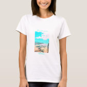 Wollongong Beach Leuchtturm NSW T-Shirt (Vorderseite)