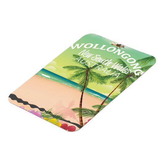 Wollongong New South Wales Australien Magnet (Linke Seite)