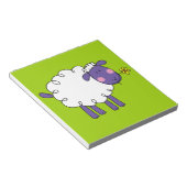 Wollschaf Notizblock (angewinkelt)