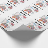 Wollte einen Atem von Frischluft (Atmungssystem) Geschenkpapier (Ecke)
