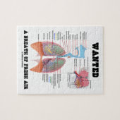 Wollte einen Atemzug mit frischer Luft (Atemsystem Puzzle (Horizontal)