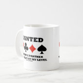 Wollte einen Brücken-Partner, der auf meinem Kaffeetasse (Vorderseite Links)