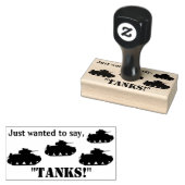Wollte einfach zu sagen: "Tanks!" Stempel (Stempel)