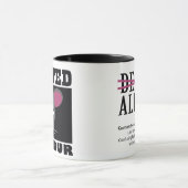 "Wollte RATTE VIER" Scheunen-Jagd-Tasse Tasse (Zentrum)