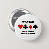 Wollten einen zuverlässigen Brücken-Partner Button (Vorne & Hinten)