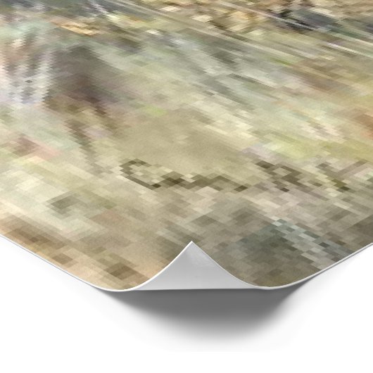 Wolly Mammoth Poster (Ecke)