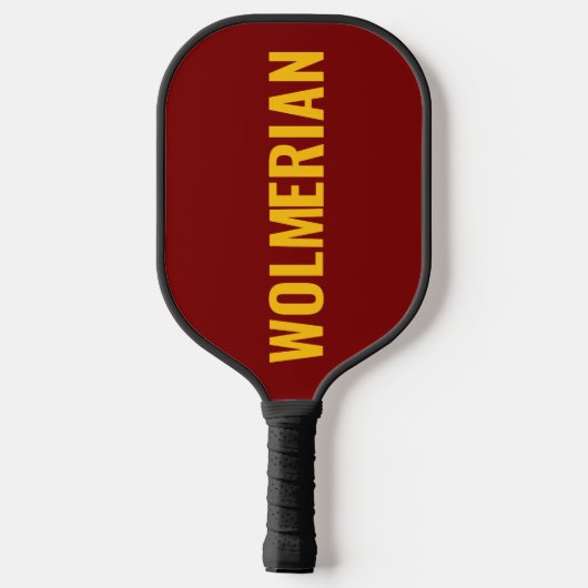 WOLMERIAN Pickleball Paddle (Rückseite)