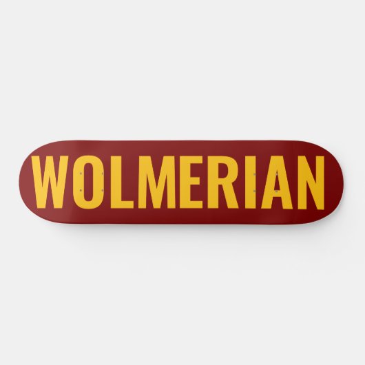 WOLMERIAN Skateboard (Horizontal)