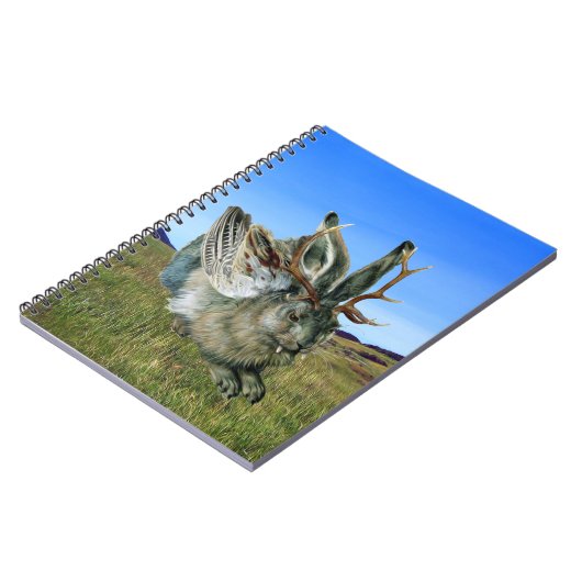 Wolpertinger Notizblock (Linke Seite)