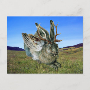 Wolpertinger Postkarte