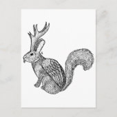 Wolpertinger Postkarte (Vorderseite)