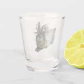 Wolpertinger Schnapsglas (Rückseite)
