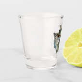 Wolpertinger Schnapsglas (Links)