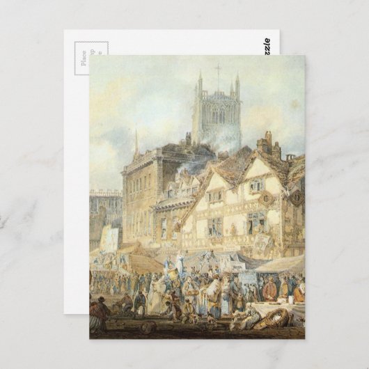Wolverhampton, Staffordshire von William Turner Postkarte (Vorne/Hinten)